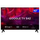 Smart TV Semp LED 43" Full HD Wi-Fi Android TV 43S42