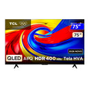 Smart TV TCL LED 75” 4K Wi-Fi Google TV Comando de Voz 75P7L