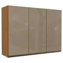Armário Aéreo 3 Portas com Vidro 120cm MDP Maxxi Kappesberg