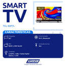 Smart TV TCL QLED 50” 4K Wi-Fi Google TV Comando de Voz 50P7L