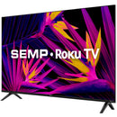 Smart TV Semp LED 43" Full HD Wi-Fi HDMI Roku