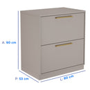 Balcão com Tampo 1 Porta 1 Gaveta MDF  80cm Essence Itatiaia