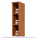 Armário Aéreo 20cm com Nichos MDP MDF Requinte Henn