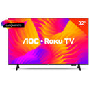 Smart TV AOC DLED 32" WI-FI Roku TV Quad Core 32S5155/78G