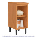 Balcão com Tampo 1 Porta 40cm MDF New Porto Itatiaia