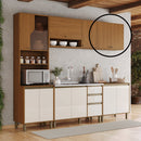 Armário Aéreo 2 Portas MDP Venaly Henn 80 cm