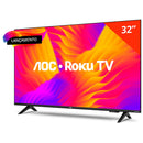 Smart TV AOC DLED 32" WI-FI Roku TV Quad Core 32S5155/78G
