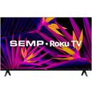 Smart TV Semp LED 43" Full HD Wi-Fi HDMI Roku